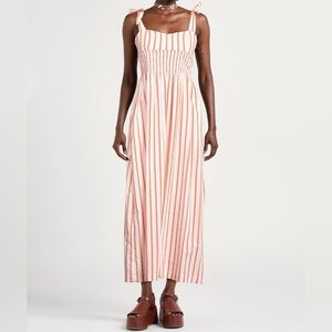 Tela Striped Maxi Dress